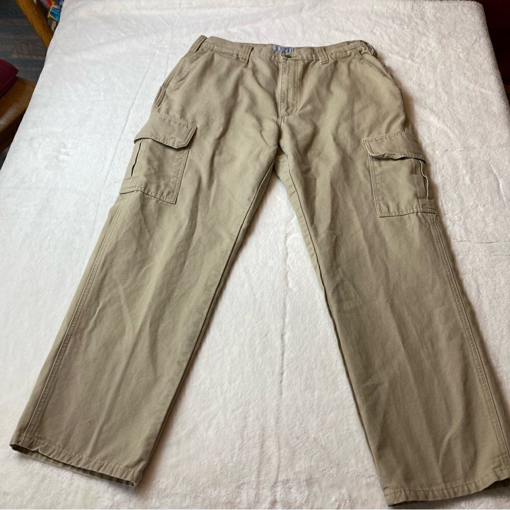 Tyndale Flame Resistant Khaki Utility Cargo Pants Size 36